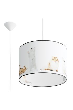 Sollux Kitty SL.1421 hanglamp met poezen