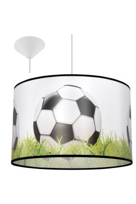 Sollux Football SL.1429 hanglamp met voetbal op een grasmat