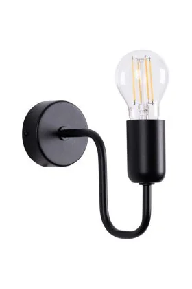 Sollux Vector SL.1445 zwarte wandlamp