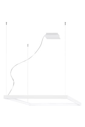 Thoro Nelya TH.147 witte vierkante hanglamp
