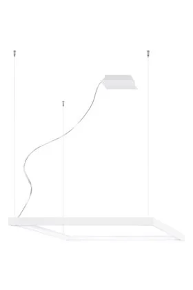 Thoro Nelya TH.147 witte vierkante hanglamp