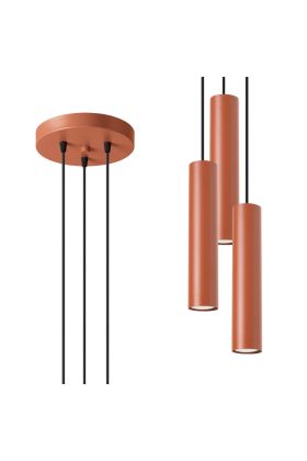Sollux Lagos SL.1492 oker rode hanglamp