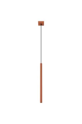 Sollux Pastelo SL.1524 oker rode buisvormige hanglamp