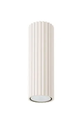 Sollux Karbon SL.1588 beige geribbelde plafondlamp