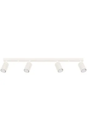 Sollux Karbon SL.1603 beige geribbelde vier spotbalk