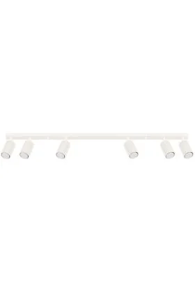 Sollux Karbon SL.1604 beige geribbelde zes spotbalk
