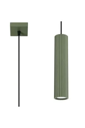 Hanglamp Karbon groen 7cm