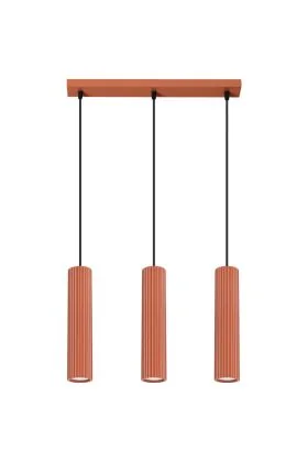 Hanglamp Karbon rood 45cm