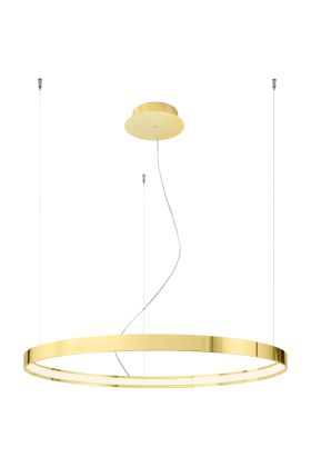 Thoro Rio TH.246 glanzend gouden hanglamp