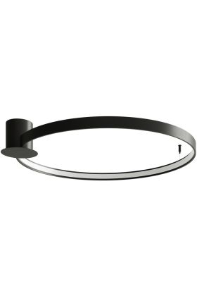 Thoro Rio TH.130 zwarte grote plafondlamp