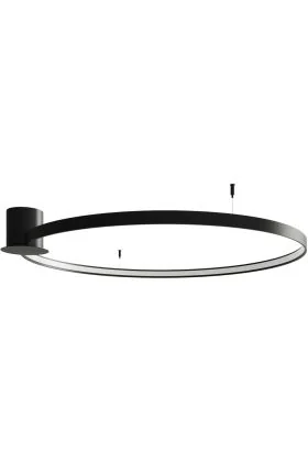 Thoro Rio TH.134 grote zwarte plafondlamp