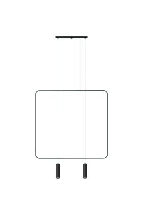 Thoro Rana TH.019CZ zwarte hanglamp
