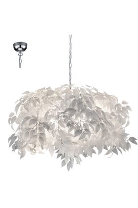 Trio Leavy R10464001 hanglamp wit