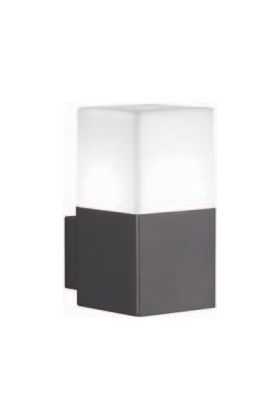 Trio Hudson 220060142 wandlamp antraciet