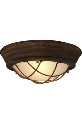 Brilliant Typhoon 94491/60 plafondlamp roest