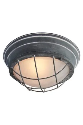 Brilliant Typhoon 94491/70 wand/plafonlamp beton