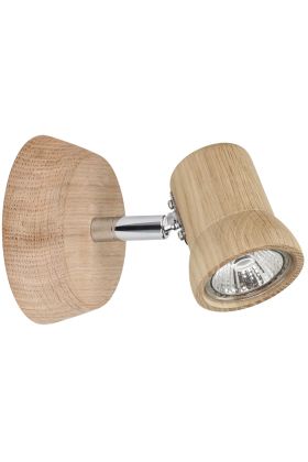 Spotlight Venla 2434174 eikenhouten spot