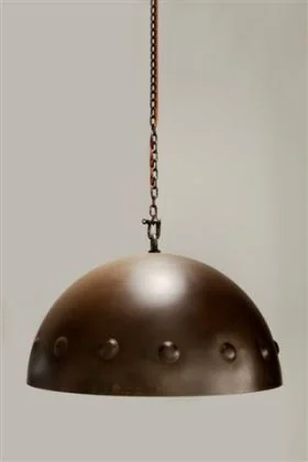 V.I.P. Carina Bugnata hanglamp 5216/RU01S roestkleurig
