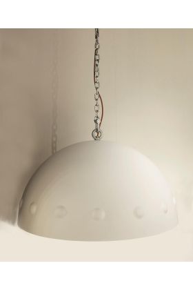 V.I.P. Carina Bugnata hanglamp 5216/BI01S wit