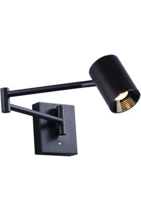 Freelight Picchio W8501C vooraanzicht creme wandspot met touchdimmer en stukje binnenzijde spot