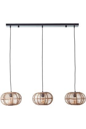 Brilliant Woodball 99884/06 rotan hanglamp