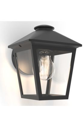 Lutec Zago 5294502012 mat zwarte wandlamp