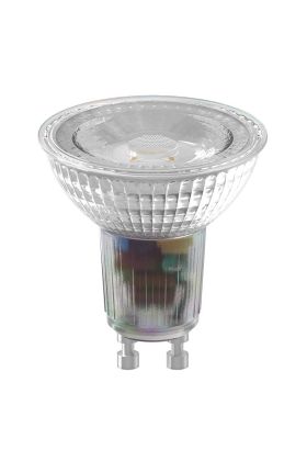 1301000500 8712879240235 Calex Reflector GU10 Halogen look SMD 220-240V 4.9W 345lm 2700K GU10 Dimbaar met LED dimmer