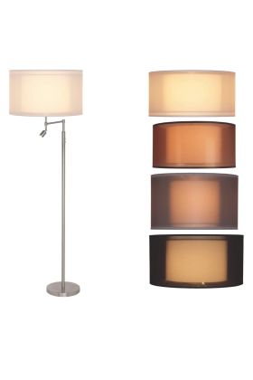 Freelight Arizona S1708S vloerlamp staal