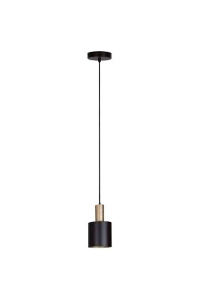 Freelight Trofeo H5001BG zwart met goud kleurige hanglamp