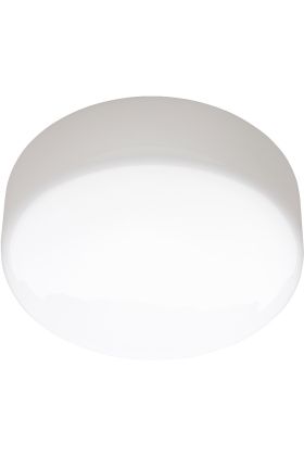Brilliant Isar 90238/05 wit schijfvormige plafondlamp van glas