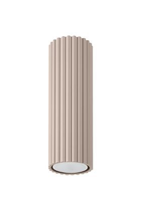Sollux Karbon SL.1550 goudkleurige geribbelde plafondlamp