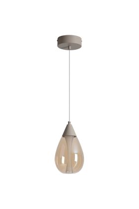 Hanglamp Pear zand 15cm