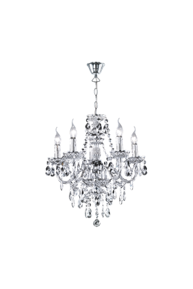 Trio Lüster R1107-06 kroonluchter chroom