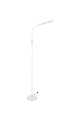 Leeslamp Toro wit 145cm
