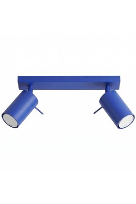 Plafondspot Ring ultramarijn 30cm