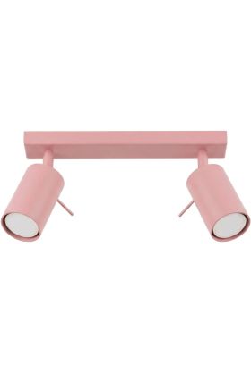 Plafondspot Ring roze 30cm