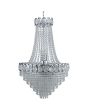 Searchlight Louis Phillipe 1711-11CC chromen zakkroonluchter van kristal met een diameter van 54cm