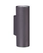Trio Marley 212400232 mat zwarte buisvormige wandlamp van metaal voor twee GU10 lampen
