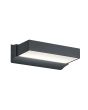 Trio Cuando 226660242 antracietgrijze plankvormige wandlamp voor buiten met led paneel