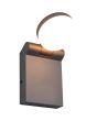 Trio Adour 245560142 antraciet buitenlamp met kantelbare kop