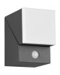 Trio Avon 270669142 wandlamp voor buiten met draaibare naar voren gerichte kop met bewegingsmelder