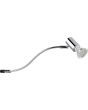 Trio Giada 283400106 chroom kleurige kastlamp met richtbaar spotje