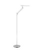 Trio 422710105 geborsteld aluminium vloerlamp met verstelbare kop