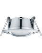 Trio Rila 650310106 chromen kantelbare inbouwspot met geïntegreerde LED achter mat glas