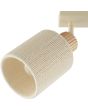 Spot Arlo beige/hout 63cm