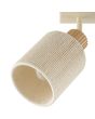 Spot Arlo beige/hout 70cm