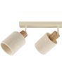 Spot Arlo beige/hout 70cm
