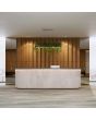 Hanglamp Ash LED bar hout 115cm