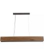 Hanglamp Ash LED bar hout 115cm