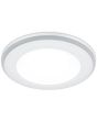 Trio Aura 652310131 witte inbouwspot met LED paneeltje en niet brandende LED rand